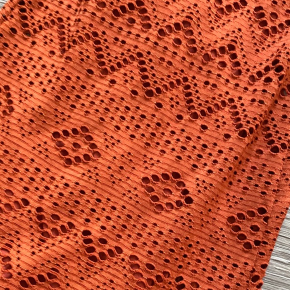 098. Orange Crochet Women's Boho Bundle - Picture 9 of 11
